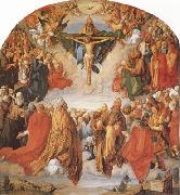 Albrecht Durer The Adoration of the Trinity (mk08) oil